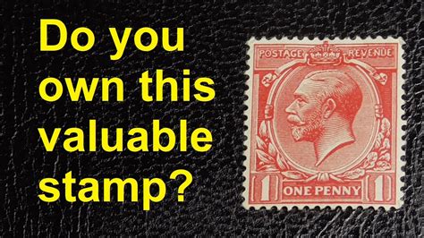 postage revenue one half penny|most valuable penny red stamps.